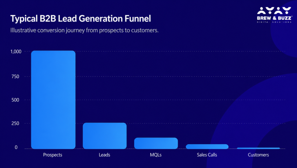b2b lead generation funnel 