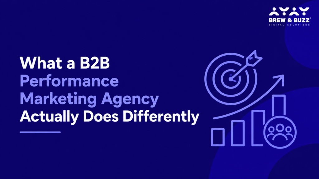 what a b2b performance marketing