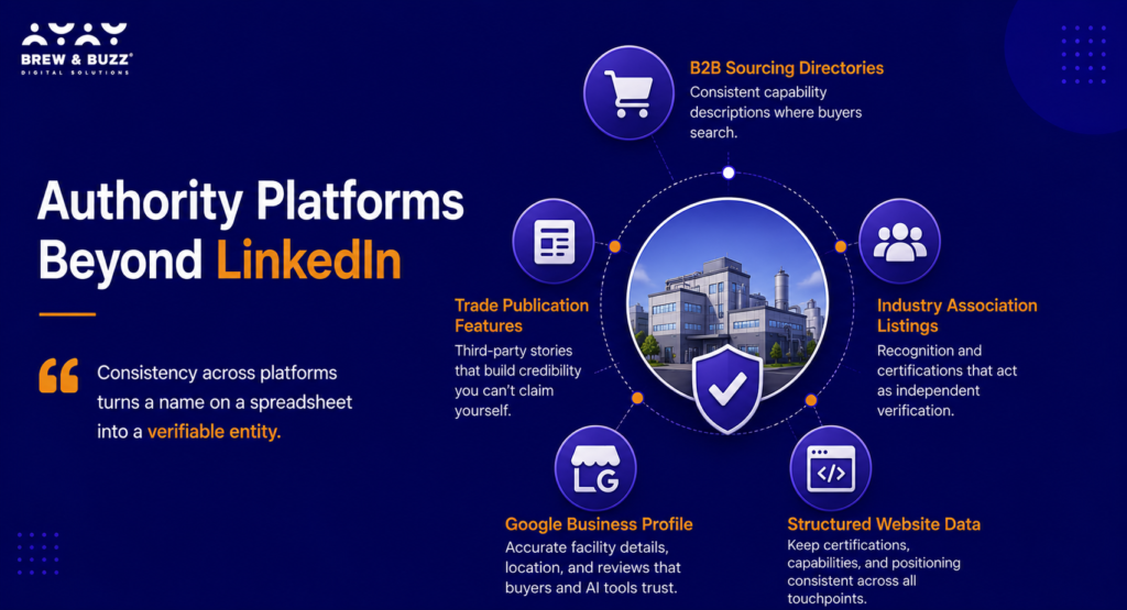 Authority platforms beyond linkedIn