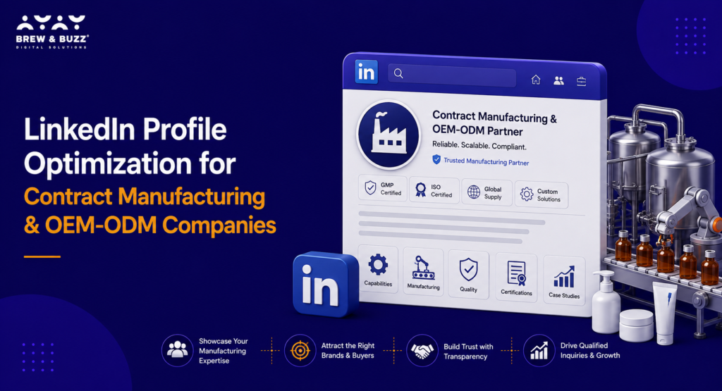 linkedin profile optimization for OEM manufacture industry