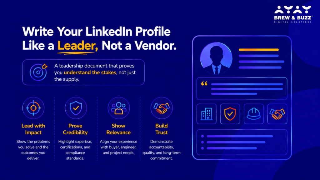 Linkedin profile like a leader 